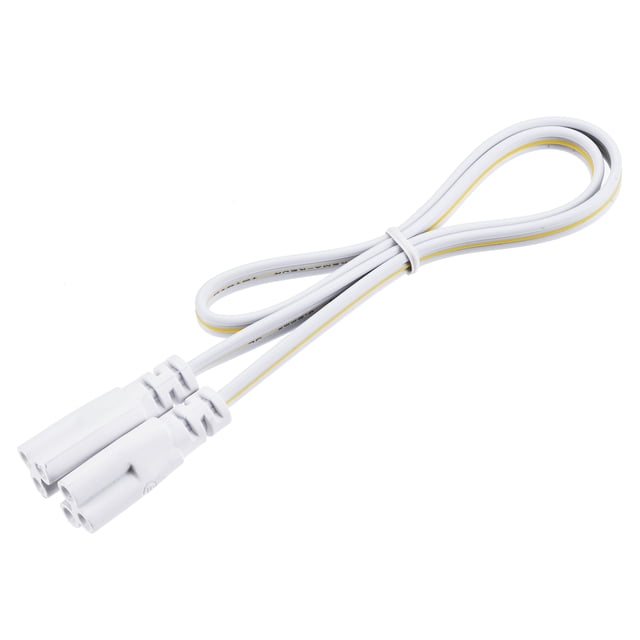 Unique Bargains 50cm Double End 3 Pin Cords T4 T5 T8 LED Tubing Lamp Connecting Wire 4 Pack