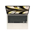 thumbnail image 2 of Restored 2022 Apple MacBook Air Ordinateur Portable avec Puce M2: Écran Liquid Retina 13,6 Pouces, 16 Go RAM, 256 Go SSD, Starlight, Excellent (Reconditionné), 2 of 5