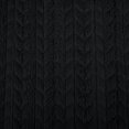 thumbnail image 2 of Faux Fur Throw Black, 2 of 3