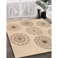 thumbnail image 3 of Ahgly Company Machine Washable Indoor Rectangle Transitional Peru Brown Area Rugs, 2' x 5', 3 of 7