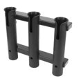 thumbnail image 3 of Link Boat Fishing Rod Holder,Plastic 3 Tube Rod Fishing Accessories Fishing Rod Holder Top-Notch Performance, 3 of 14