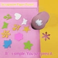 thumbnail image 3 of kurtrusly Hole Puncher Paper Punchers Circle Cards Labor-saving Decoration Tool Accessories Easy and Fast Manual Tools Consistent Design maple leaf, 3 of 6