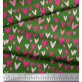 thumbnail image 2 of Soimoi Brown Poly Georgette Fabric Artistic Waves Abstract Print Fabric by Yard 42 Inch Wide, 2 of 5