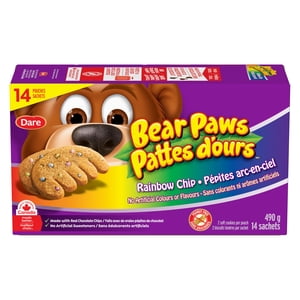 Bear Paws Rainbow Cookies pour puces