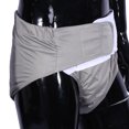 thumbnail image 1 of Adult Washable Adjustable Cloth Diaper Pants, Breathable Incontinence Nappy, Waterproof & Comfortable, for Elderly Patients, Postpartum Bleeding, Cotton Inner Lining, 1PC, 1 of 7