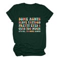 thumbnail image 2 of LSLJS Women's T-shirt Mode Col Rond Imprimé Short Sleeve Casual T-shirt Ample Tops, Cadeaux for Women, 2 of 6