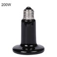 thumbnail image 3 of CAROOTU Mini Ceramic Infrared Heat Lamp E27 220V Reptile Emitter Bulbs for Small Pet Reptile, 3 of 7