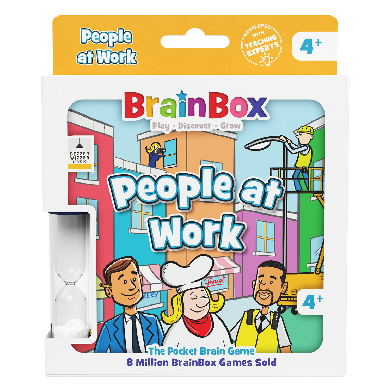BrainBox Pocket – People at Work Card Game (EN)