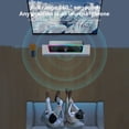 thumbnail image 4 of FHBVT RGB Computer Speakers & Desktop Speakers USB Powered Stereo Audio Easy Volume Control Plug and Play Compact Design for Office Work Gaming Movies Laptop PC Desktop Audio Decor Speakers, 4 of 7