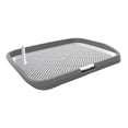 thumbnail image 2 of Pet Dog Training Toilet Tray Potty Tray Small Dog Training Pads Reusable with Gray, 2 of 8