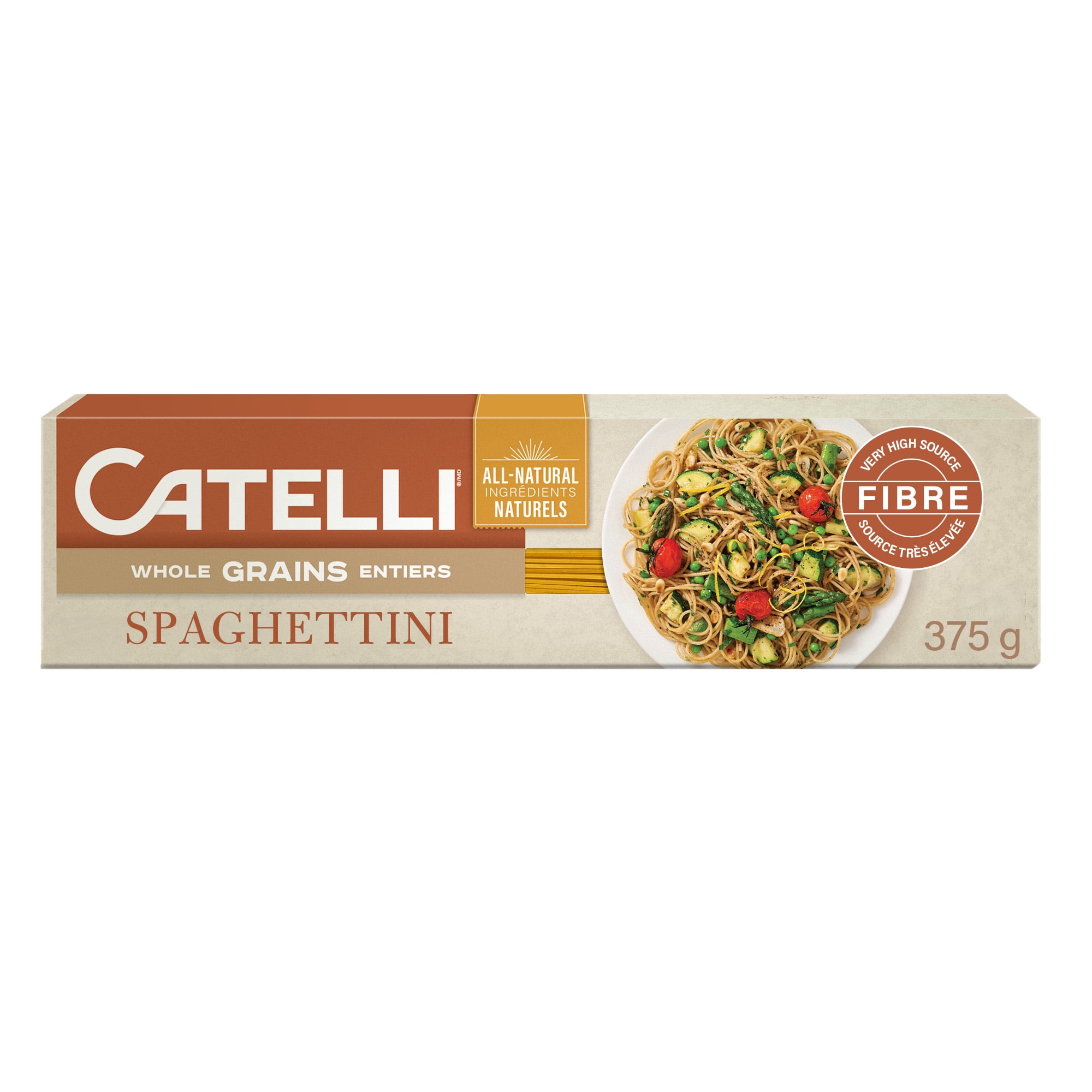 Catelli Whole Grains, Spaghettini Pasta