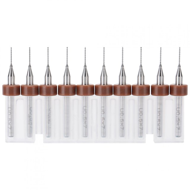 Forets, 10pcs Mini Forets Forets pour le Travail du Bois Outils de Forage Installation Sans Effort