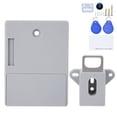 thumbnail image 2 of Locks, Keyless Cabinet Lock 125KHz Electronic Cabinet Lock, Home For Anti-theft Smart Security Wardrobe  Locker White,Black,Gray, 2 of 8