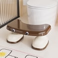 thumbnail image 2 of A Bathroom Toilet Foot Stool Squatting Potty Step Stool For Adults And Children Anti Slip Waterproof Plastic Support Stool Option A, 2 of 7