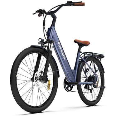 5TH WHEEL W18B Vélo Électrique 26 Pouces pour Adulte avec Moteur 350W, Vélo de Montagne Électrique avec Batterie Amovible 36V 10.4Ah Vélo Électrique, Bicyclette Électrique avec 7 Vitesses, UL2849