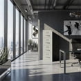 thumbnail image 4 of Scranton & Co 4-Drawer Contemporary Metal Vertical Filing Cabinet in Light Gray, 4 of 16