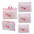thumbnail image 5 of GROWTH TANK 5 Set Travel Storage Bags Multi-functional Clothing Sorting Packages,Travel Packing Pouches, Luggage Organizer Pouch - Grey, 5 of 5