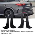 thumbnail image 4 of 1 Pair Rear Bumper Spoiler Air Vent Cover, ABS Rear Bumper Spoiler Side Canard, Improved Aerodynamics, Replacement for  GLC Class X254 Line 2023+, 4 of 8