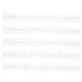 thumbnail image 2 of Plastic Binding Spine, Loose Leaf Rings Detachable  For Home Or School Use Transparent, 2 of 8