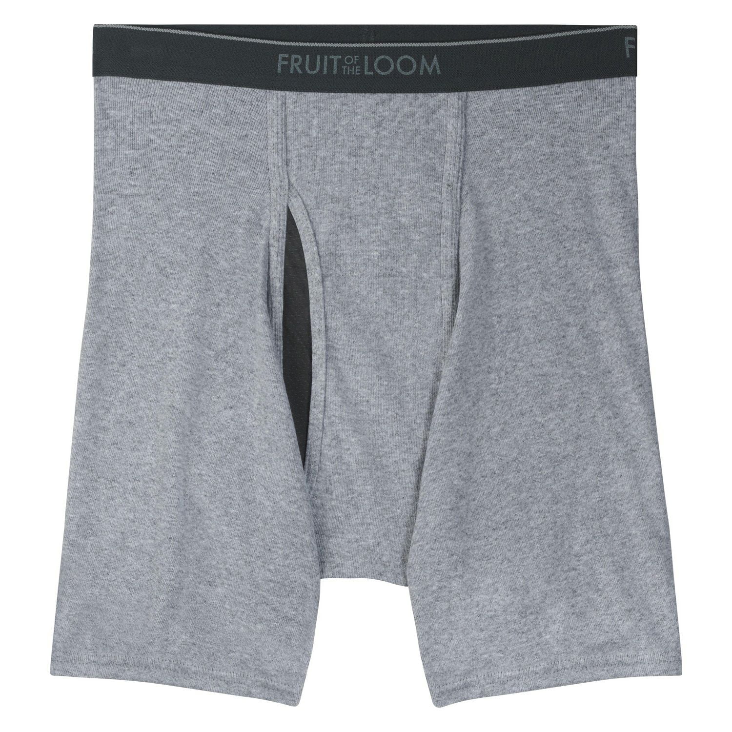 Caleçon boxeur de Fruit of the Loom en noir et gris pour hommes, paq. de 4