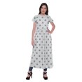 thumbnail image 1 of Moomaya Kurta à Manches Courtes Tunique d'Été Imprimée Kurtis à Fente avant pour Femmes, 1 of 5