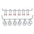 thumbnail image 5 of Abody 114Pcs Metal Pegboard Hooks Organizer Assortment Kit Peg Locks Hanging Applications, 5 of 5