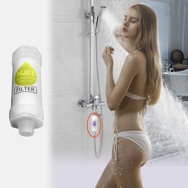 Boovnll Shower Filter - Bathing Water Descaling And Water Purification - Perfume Content Can Be VC Filtration Equipment - Universal