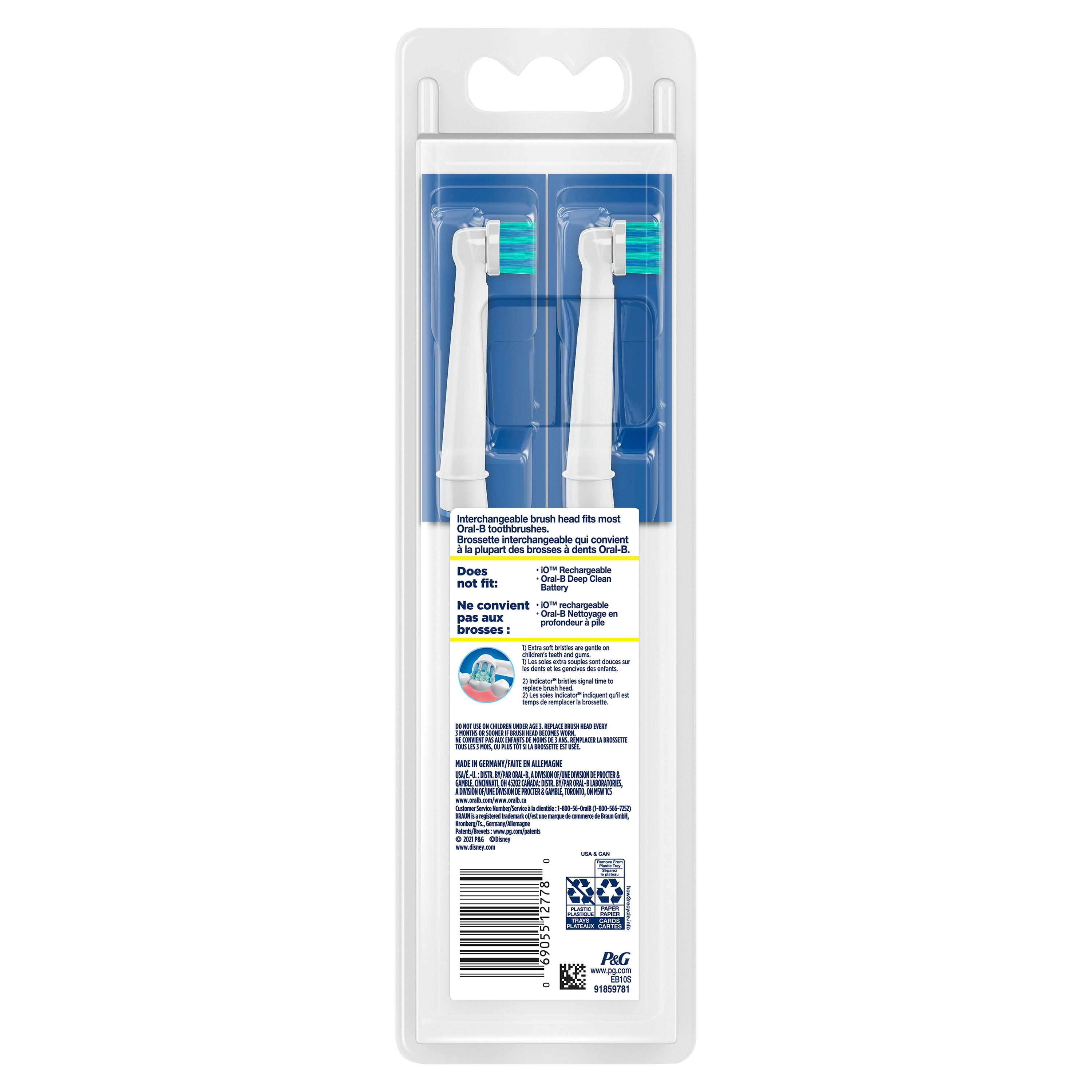 Oral-B Brosse à Dents Électrique Rechargeable pour Enfants avec Chargeur, pour 3 Ans et Plus, Poils Extra Souples