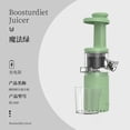thumbnail image 1 of Mini Juicer Extractor Slow Masticating Easy to Clean  Cold Press Juicer Machine with quiet motor for High Nutrient Fruit Juice (Brush Included), 1 of 9