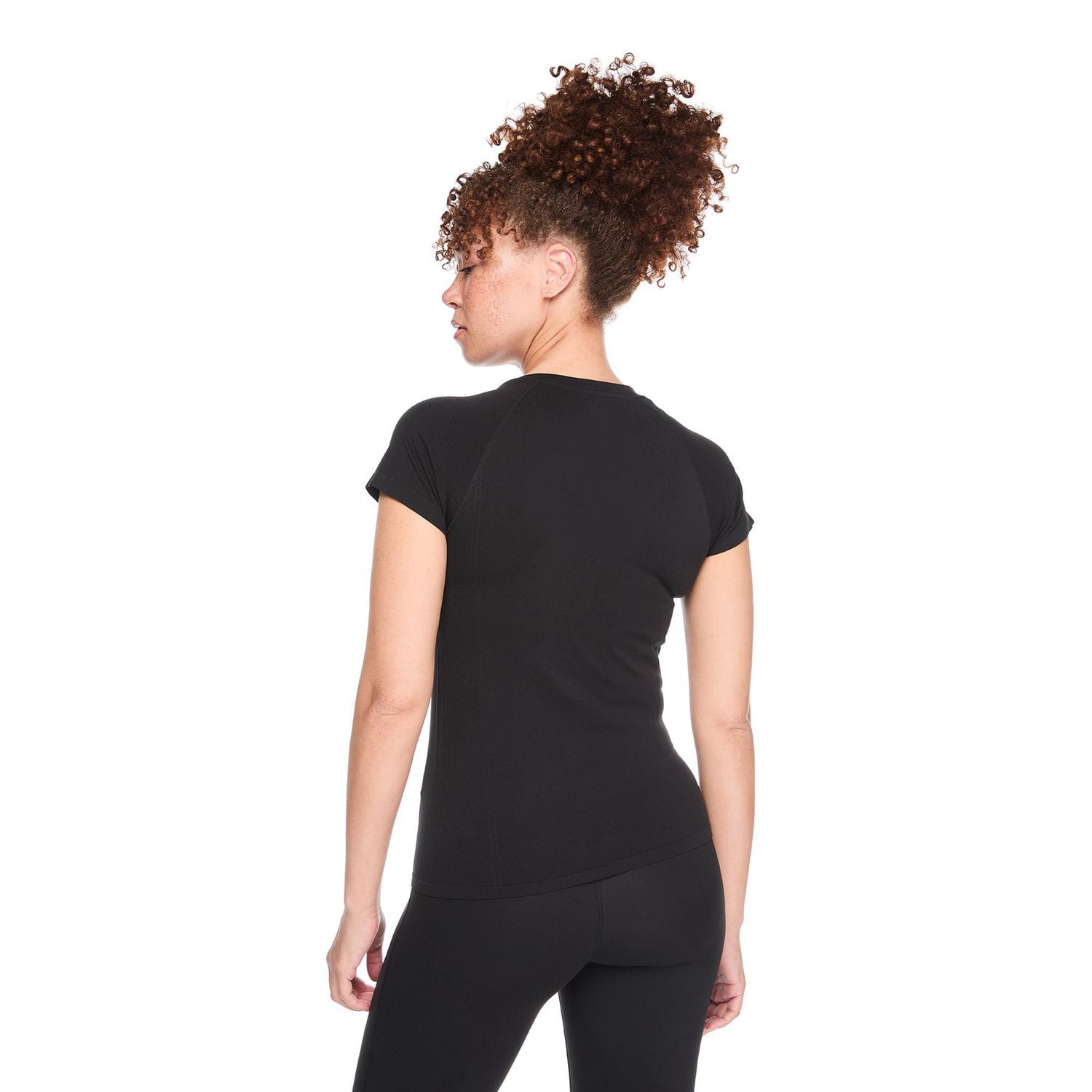 Athletic Works Women's Short-Sleeve Seamless T-Shirt