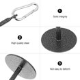 thumbnail image 2 of WHAMVOX 1Pcs Weight Stand High Grade Steel Black for Gym Barbell Storage, 2 of 8