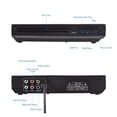 thumbnail image 2 of AV Output DVD CD Disc Player DVD-225 Home DVD Player DVD CD Disc Player Digital Multimedia Player ,Latest USB 3.0 Tech, 2 of 6