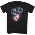 thumbnail image 1 of T-Shirt Noir pour Adulte Styx Flag Guitar, 1 of 2