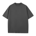 thumbnail image 4 of Gspmoly T-Shirts Surdimensionnés pour Hommes, T-Shirts de Sport Unis Décontractés à Manches Courtes et Col Rond pour Hommes, Hauts pour Sortir en Liquidation, 4 of 4