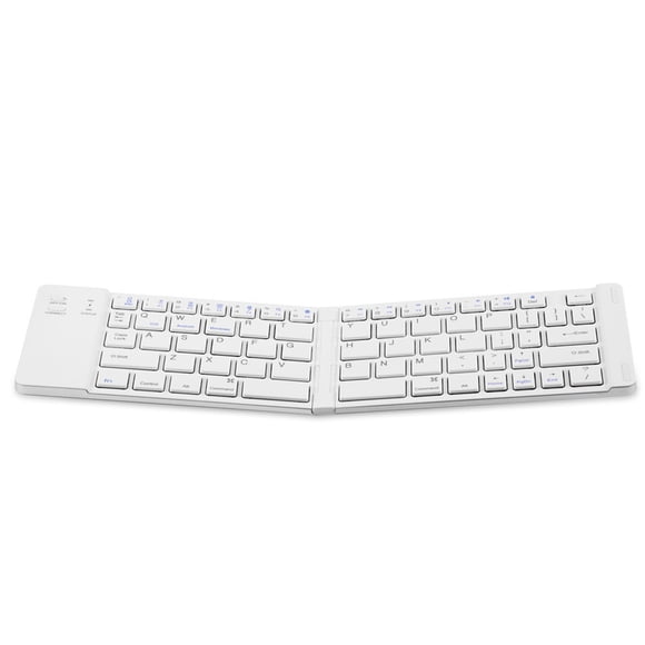 Folding Keyboard, Comfortable Magnetic Rechargeable Keyboard, for Laptop Android IOS Windows Office Home