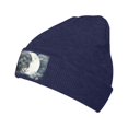 thumbnail image 1 of ZICANCN Bonnet en tricot-Moon Boy Books Bonnet d'Hiver Doux et Chaud Chapeaux Classiques pour Hommes Femmes Nuages Lanterne Lire Rêve, 1 of 6