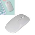 thumbnail image 4 of Souris d'Ordinateur, Souris d'Ordinateur Double Mode Réglable de Trois DPI Rechargeable pour les Femmes pour l'Ordinateur Portable pour les Hommes Noir, Blanc, Jaune, Vert, Violet, Noir Cyan, 4 of 8