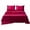 Red-5178, variant on Soft Satin Bed Sheets, Hotel Collection Sheet Set, Silky Smooth Feel, Wrinkle Resistant, Hypoallergenic, Easy Care, Full Bedding