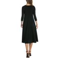 thumbnail image 2 of Rosie Robe Mi-Longue à Manches 3/4 Col Rond, 2 of 3