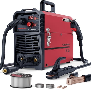 ARCCAPTAIN MIG Soudeur, 110V/220V Double Tension 160A 4-en-1 Gaz Sans Gaz Noyau de Flux/bâton/levée TIG Machine de Soudage