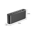 thumbnail image 3 of Birdeem Haut-Parleurs Bluetooth Sans Fil, Haut-Parleur Bluetooth Sans Fil avec Carte Enfichable 8000Ma Grande Capacité Alimentation Mobile Audio Bluetooth Radio Fm Haut-Parleurs à Commande Tactile Audio Hi-Fi Haute Puissance, 3 of 9