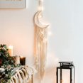 thumbnail image 4 of Moon Dream Catcher Star Dream Catcher with Lights Girl Room Decor Macrame Wall Hanging Dream Catcher Girl Wall Decor with Light Boho Tapestry Rope Art Room Decoration, 4 of 8