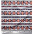 thumbnail image 1 of Soimoi Poly Georgette Fabric Ikat Southwestern Printed Craft Fabric by The Yard 52 Inch Wide, 1 of 3