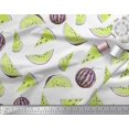 thumbnail image 2 of Soimoi Rayon Fabric Watermelon Fruits Print Fabric by Yard 56 Inch Wide, 2 of 3
