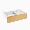 thumbnail image 1 of Desky Minimal Under Desk Drawer - Bamboo / White, 1 of 10