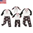 thumbnail image 1 of Matching Family Christmas Pajamas Sets   Cartoon Print Pjs for Couples Adult Kid Baby, 1 of 7