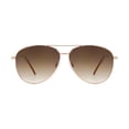 thumbnail image 3 of TropicCal Ladies Gold Aviator Sunglasses, 3 of 3