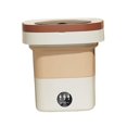 thumbnail image 1 of GUOOL Foldable Mini Washing Machine 8L 3 Models Easy to Carry High Power Small Beige, 1 of 9