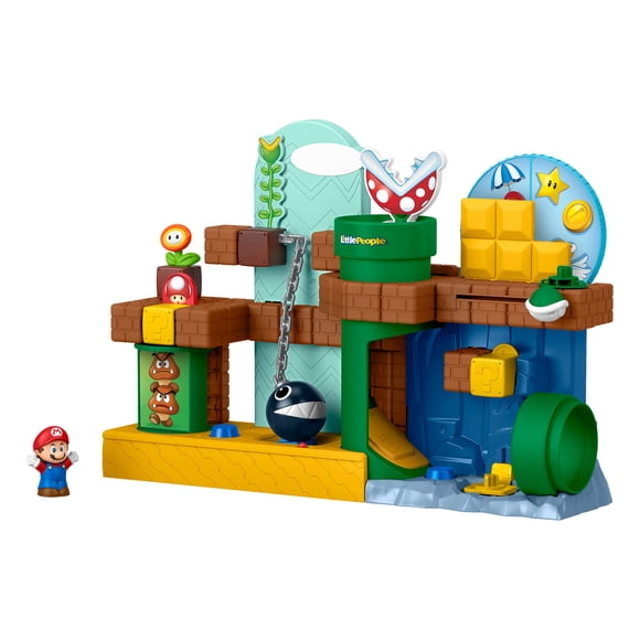 Fisher-Price Coffret Mon Aventure avec Mario Little People