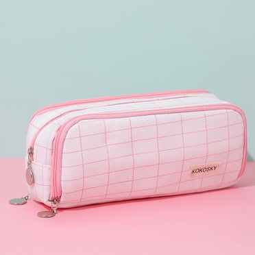 Boovnll Pencil Pouch, Japanese and Korean Style Multi-Layer Cloth Pencil Case Student Stationery Storage Box Pencil Case Crossborder Pen Container, Pencil Case, Pencil Bag, Pencil Case Pouch